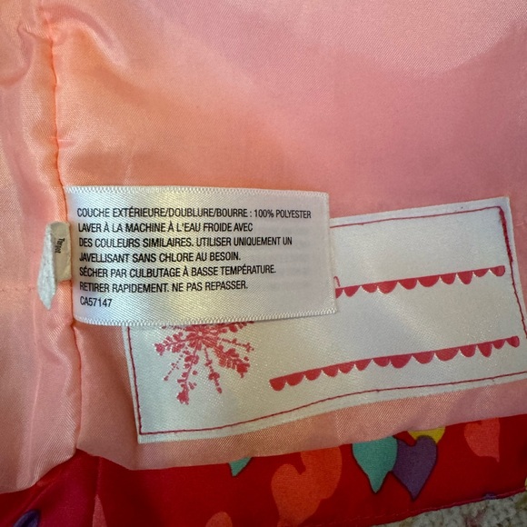 Colorful Heart Pattern Kids Jacket 18 month - Picture 4 of 5